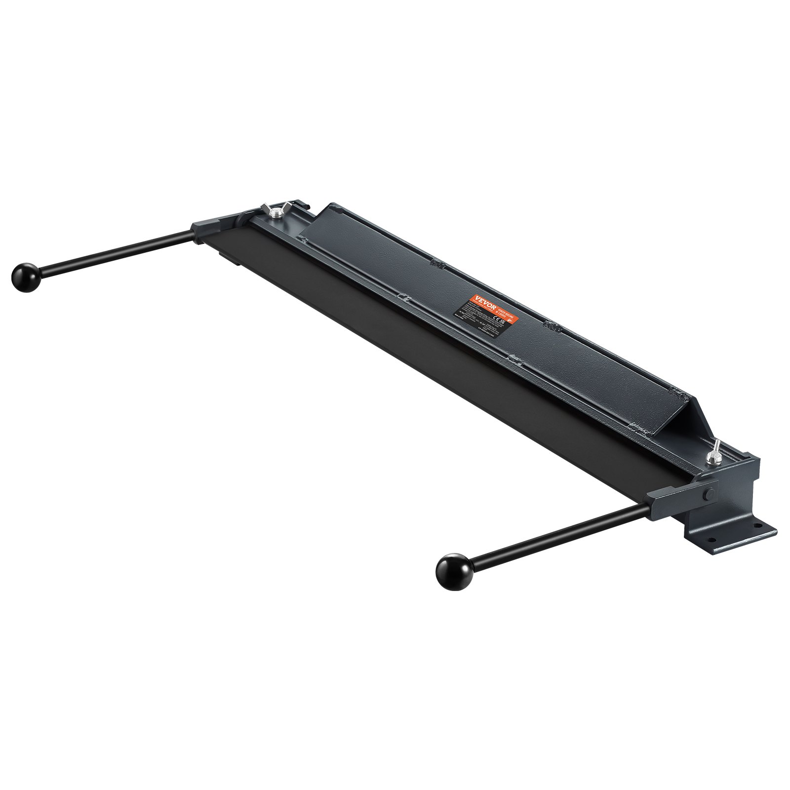 Box and Pan Brake, 910 ± 10 mm, 0-130 Degrees Sheet Metal Bending Brake, Portable Mini Metal Bender with 20 Gauge Low Carbon Steel 14 Gauge Aluminum Capacity Power Handle, for Metal Bending - Image 1