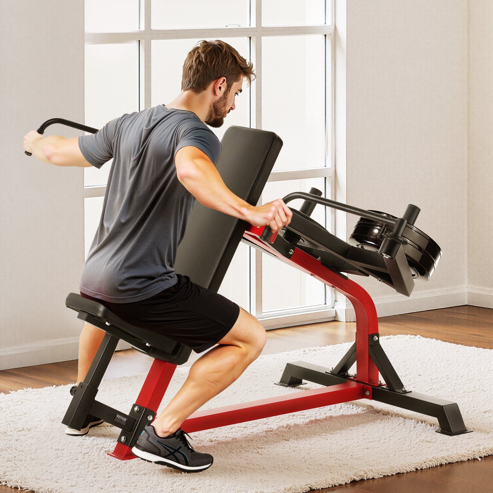 Incline Chest Fly and Rear Delt Fly Machine, 450 LBS Chest Machine, Adjustable Fitness Chest Bench Set, Home Gym Equipment for Upper Body Strength Training Machine - Image 8