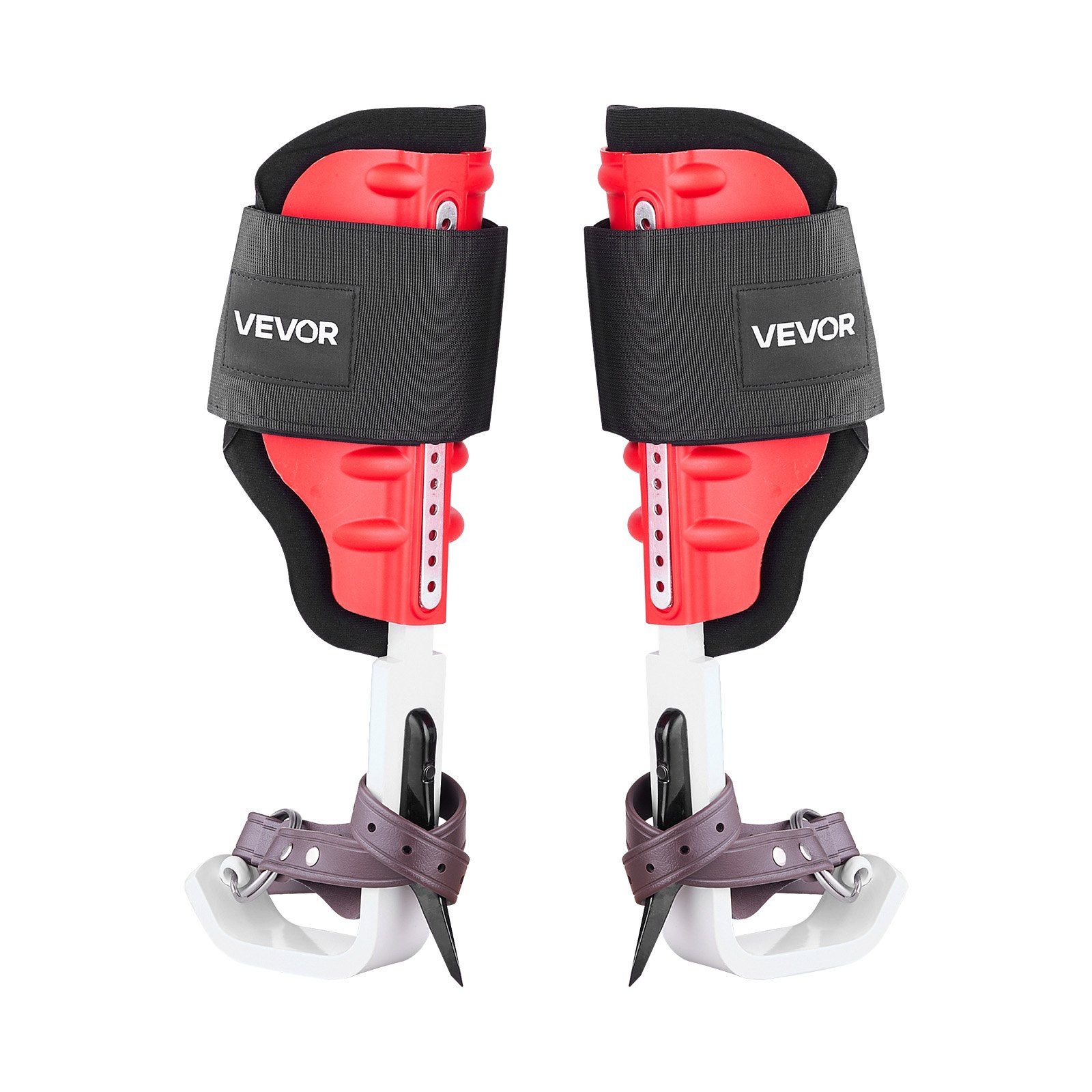 Tree Climbing Spikes Set, Height-Adjustable Tree Climbing Gear with Straps & Spike Protectors, 159 kg Load Capacity, Durable Aluminum Climb Spurs Arborist Equipment for Fruit Picking Hunting - Image 1