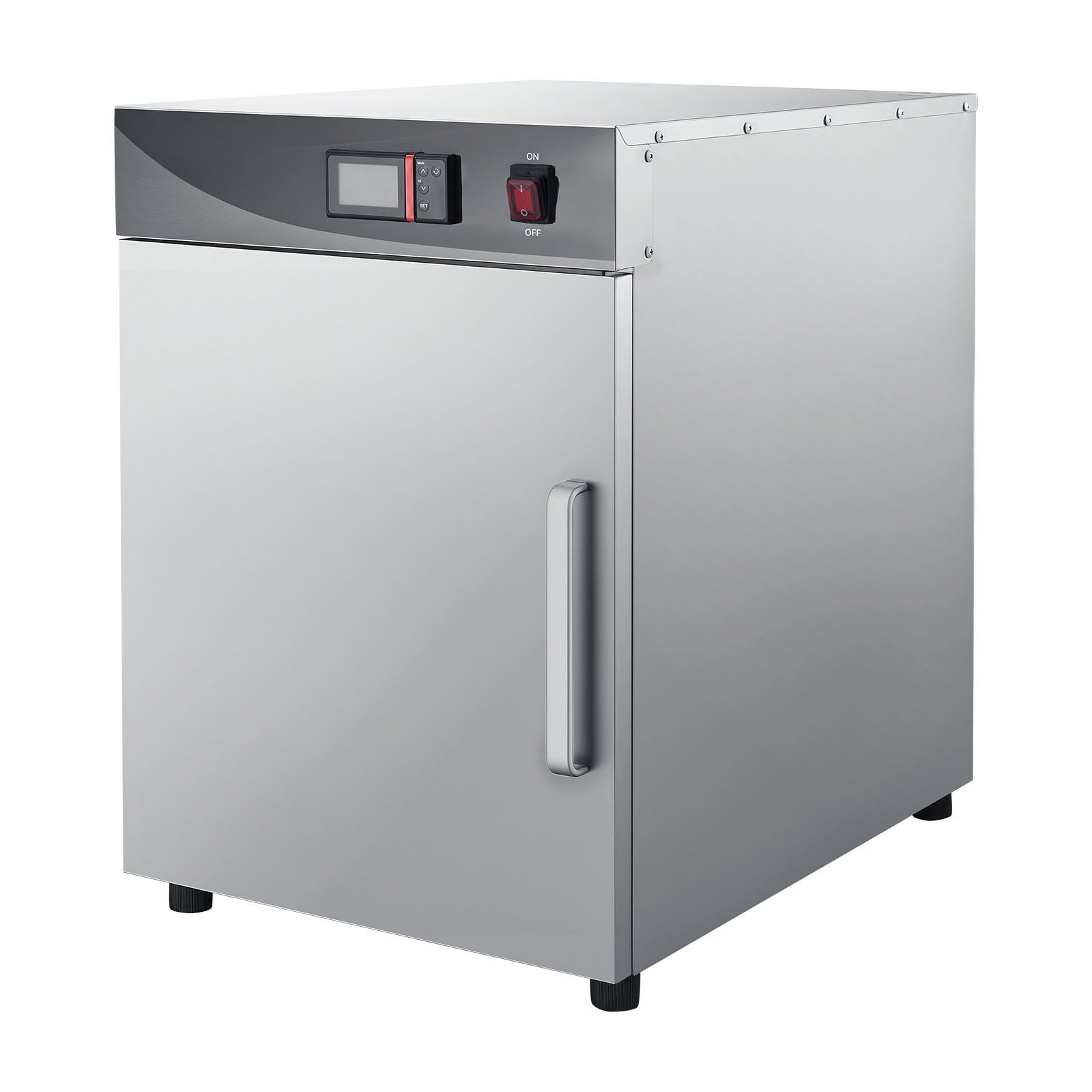 Electric Hot Box Food Warmer, 4-Tier Commercial Warming Cabinet with Water Tray, Single-Door and Adjustable Shelves, Stainless Steel Food Warmer Cabinet, for Restaurant, Kitchen, Pizza, Chicken - Image 1