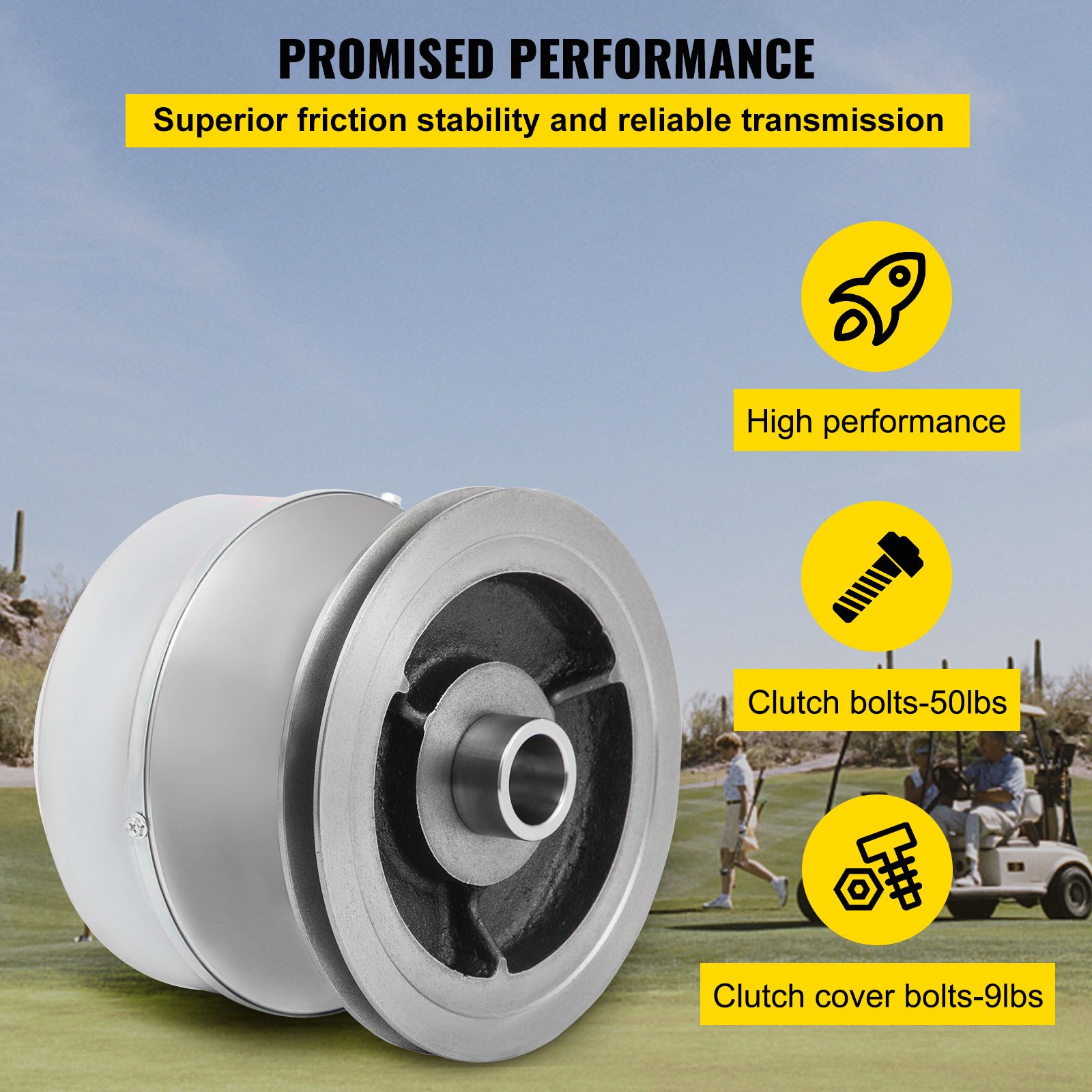 G2-G22 Drive Clutch Compatible With Yamaha Golf Cart 1985+ G2 G8 G9 G14 G16 G22 4 Cycle Carts Gas Golf Cart 1985 Up - Image 4