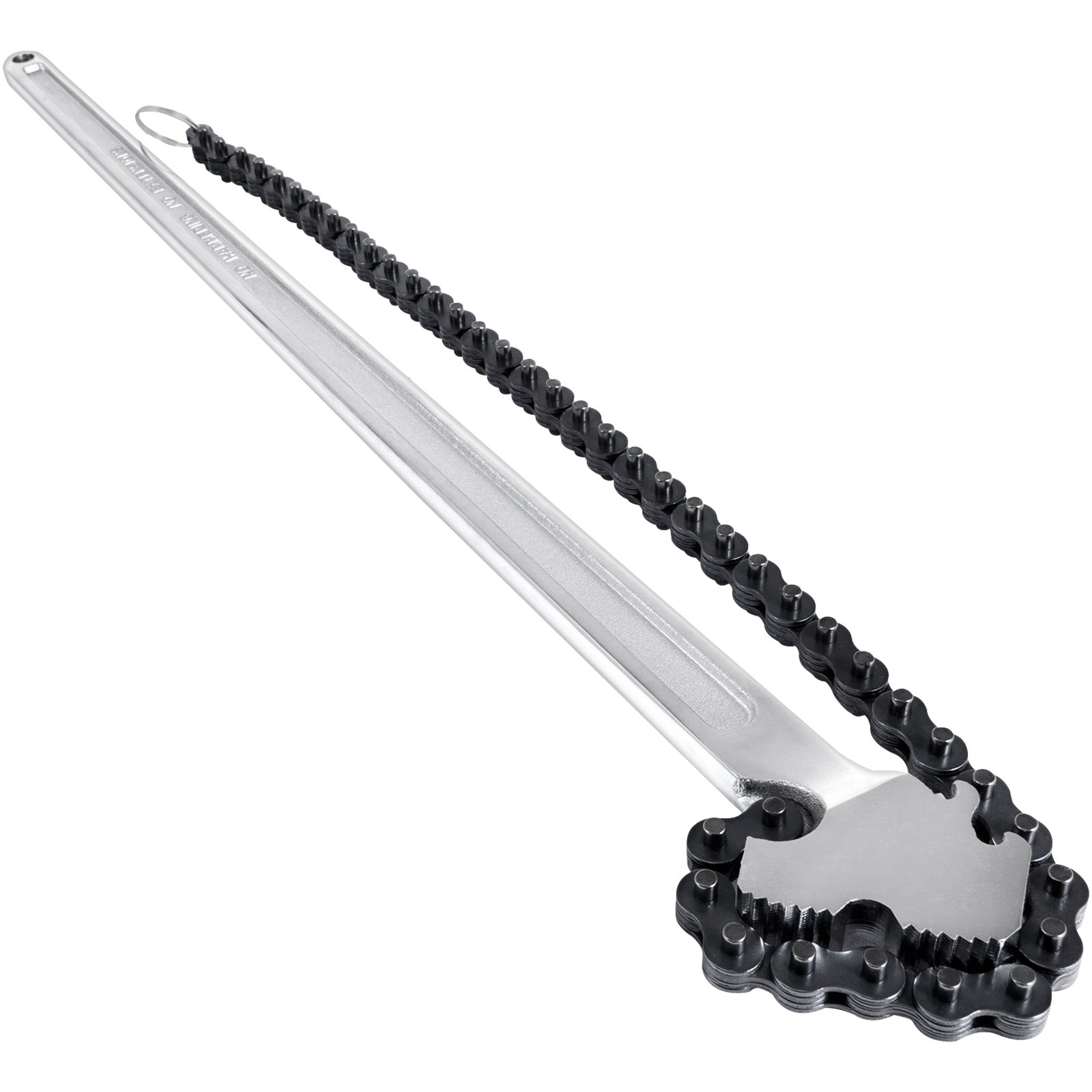 24 Inch Pipe Chain Wrench Heavy Duty 6.7 Inch Chain Wrench - Image 1
