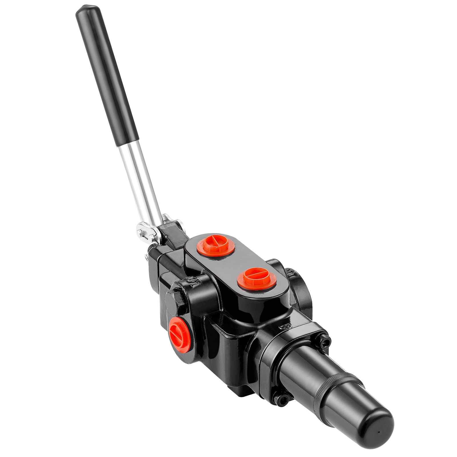 Hydraulic Log Splitter Valve 1 Spool, 25 GPM Hydraulic Directional Control Valve, 3626PSI Hydraulic Loader Valve, Hydraulic Joystick Control Valve for Small Tractors, Loaders, Log Splitter - Image 1