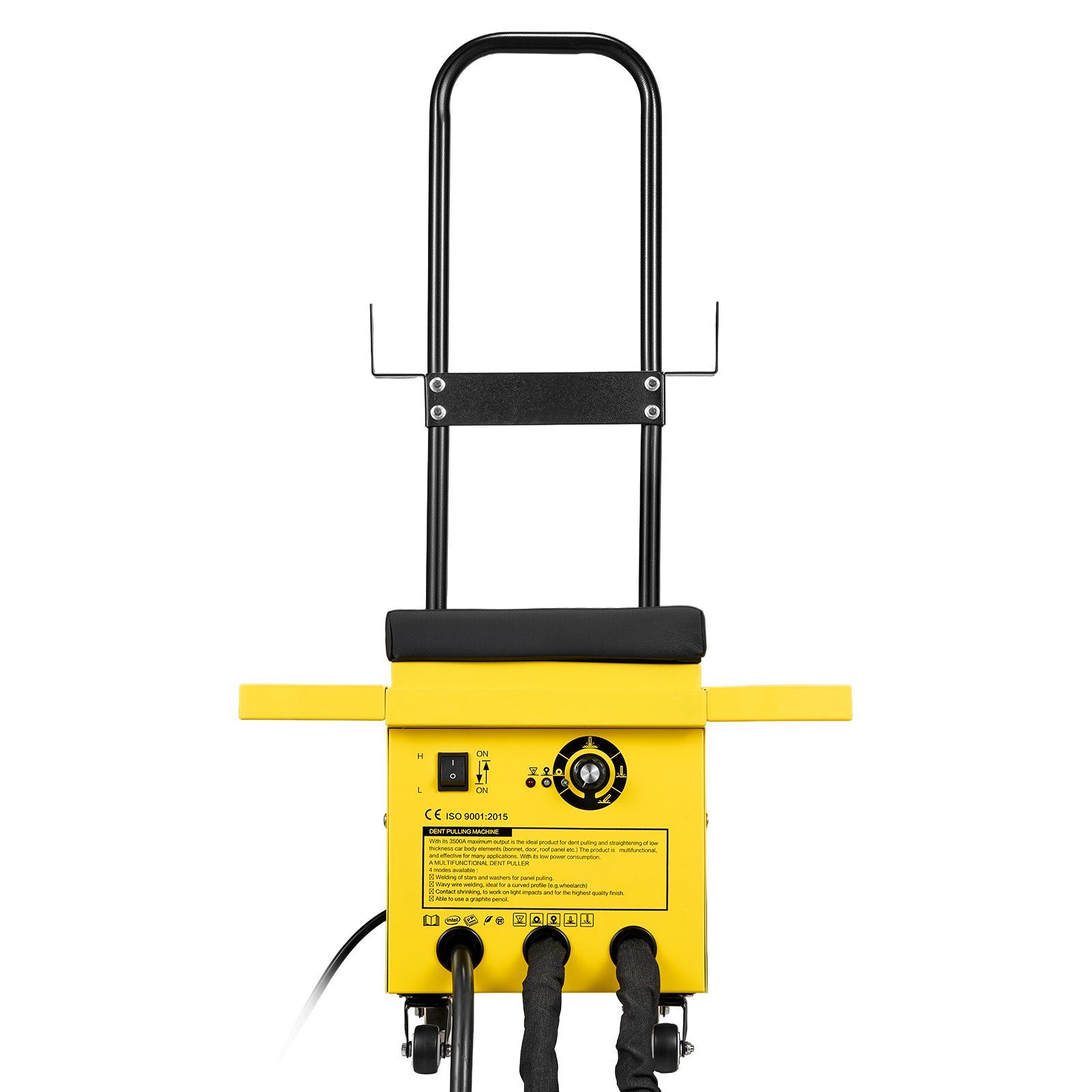 4.5KW Professional Stud Welder Dent Repair Kit with 2 Welding Guns & 6 Modes, All in One Dent Repair Workstation with Extended Handle, Padded Seat and Accessory Tray - Image 1