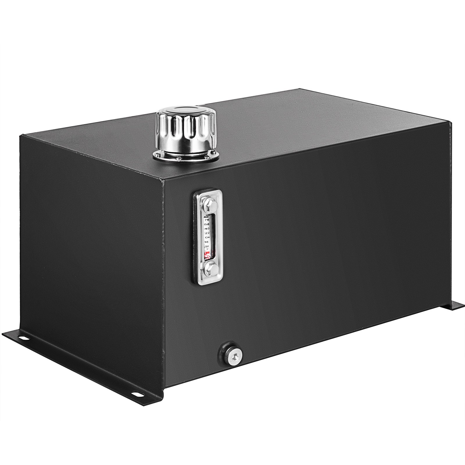 Hydraulic Fluid Reservoir Tank 10 Gallon Hydraulic Oil Reservoir Hydraulic Steel Tank Reservoir, Hydraulic Oil Tank Reservoir, Hydraulic Reservoir with a Temp Gauge - Image 1