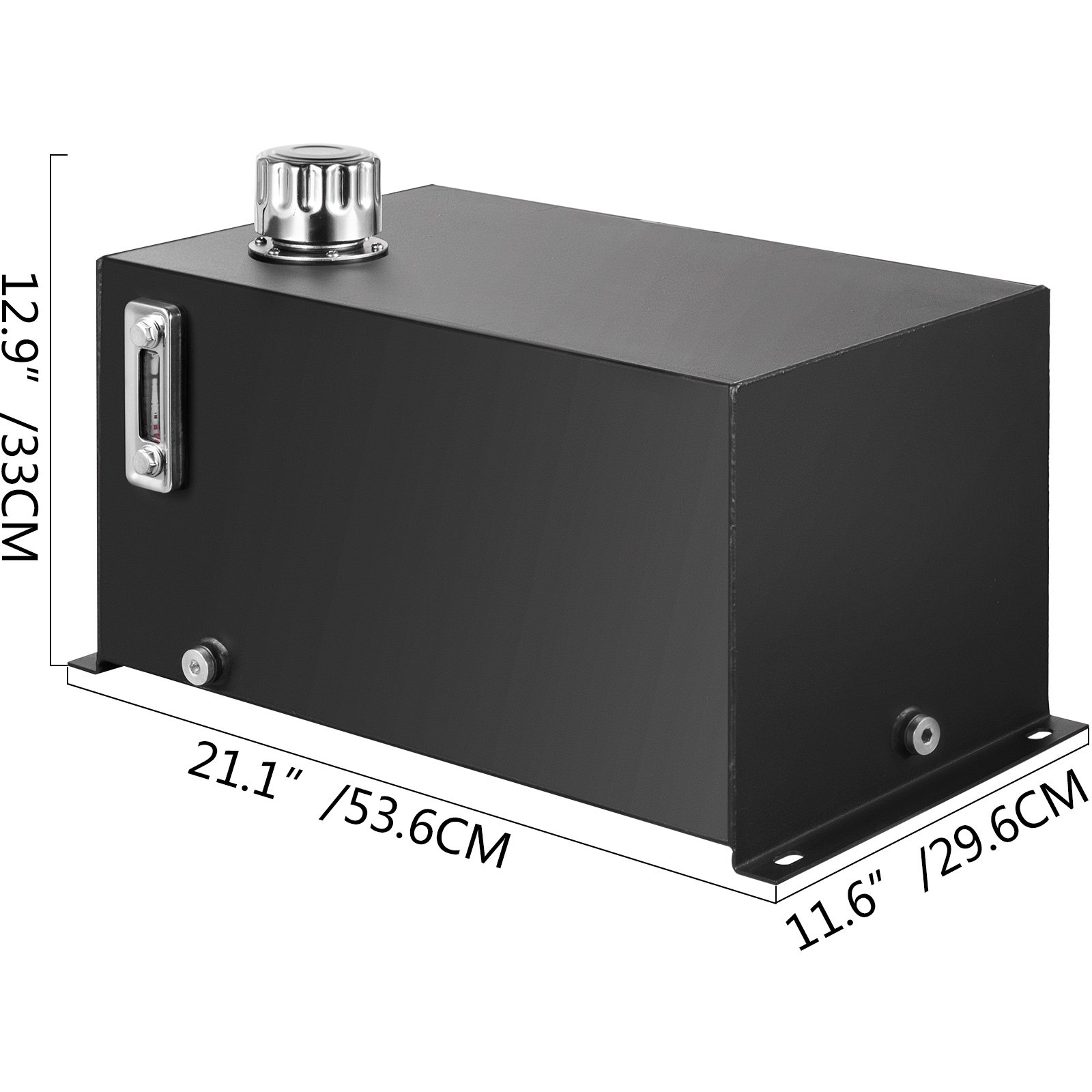 Hydraulic Fluid Reservoir Tank 10 Gallon Hydraulic Oil Reservoir Hydraulic Steel Tank Reservoir, Hydraulic Oil Tank Reservoir, Hydraulic Reservoir with a Temp Gauge - Image 8