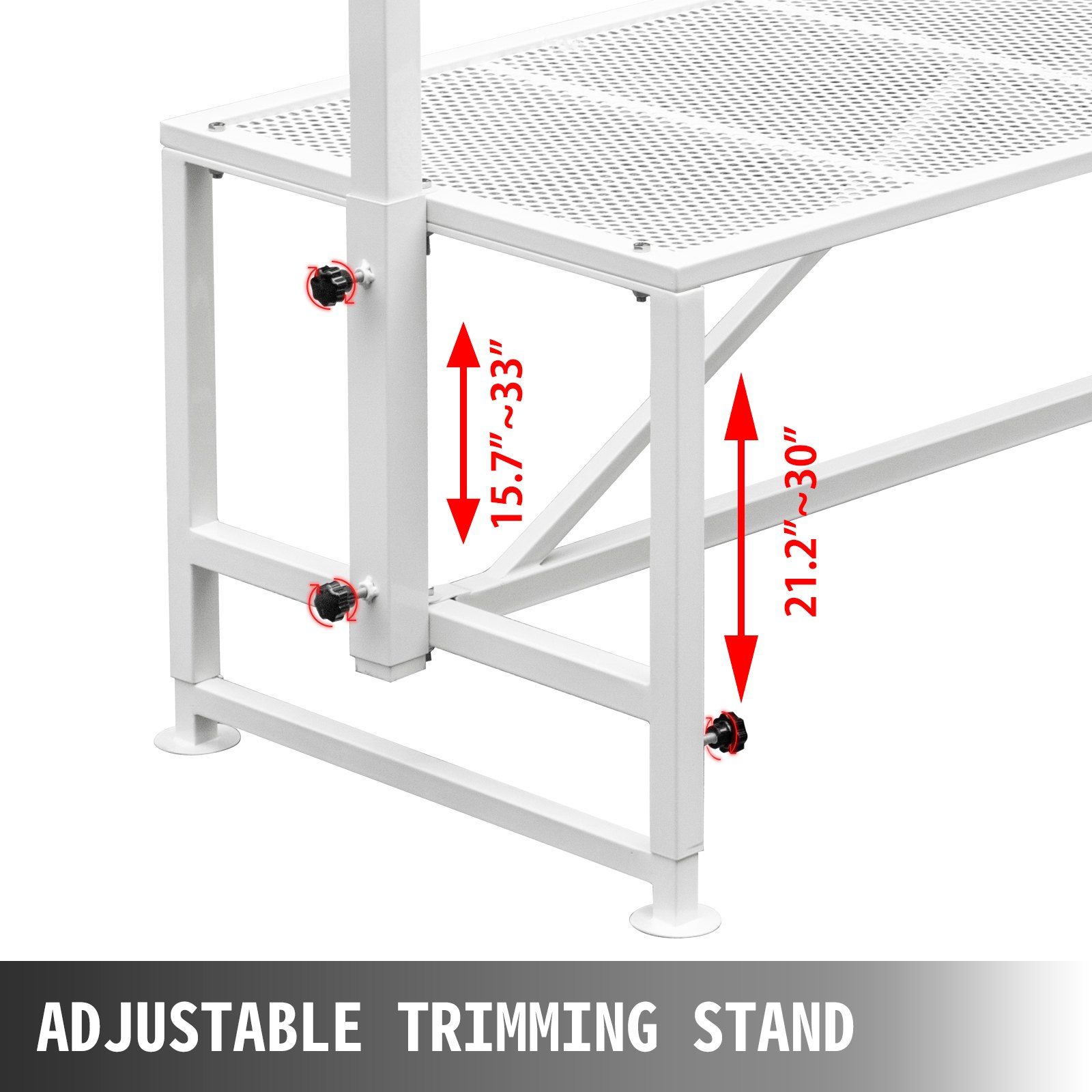 Livestock Stand 51x23 inches, Trimming Stand with Straight Head Piece, Goat Trimming Stand Metal Frame Sheep Shearing Stand Livestock Trimming Stands - Image 3