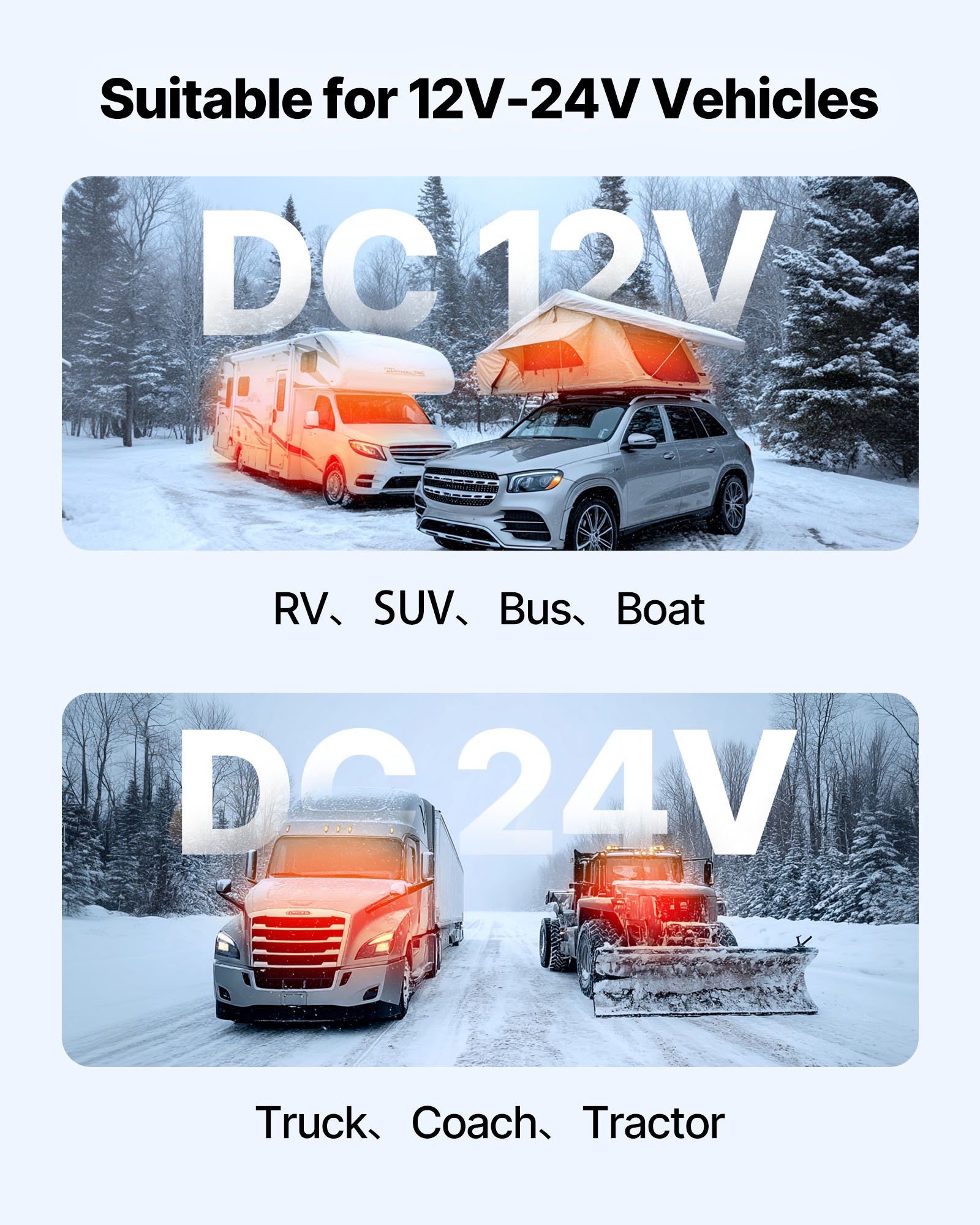Diesel Air Heater, 8 kW DC12-24V, Fast Heating Diesel Parking Heater with Remote Control and Color Digital Display, 10L Fuel Tank, Low Noise, Voice Announcement, for RV, Truck, Boat and Trailer - Image 6