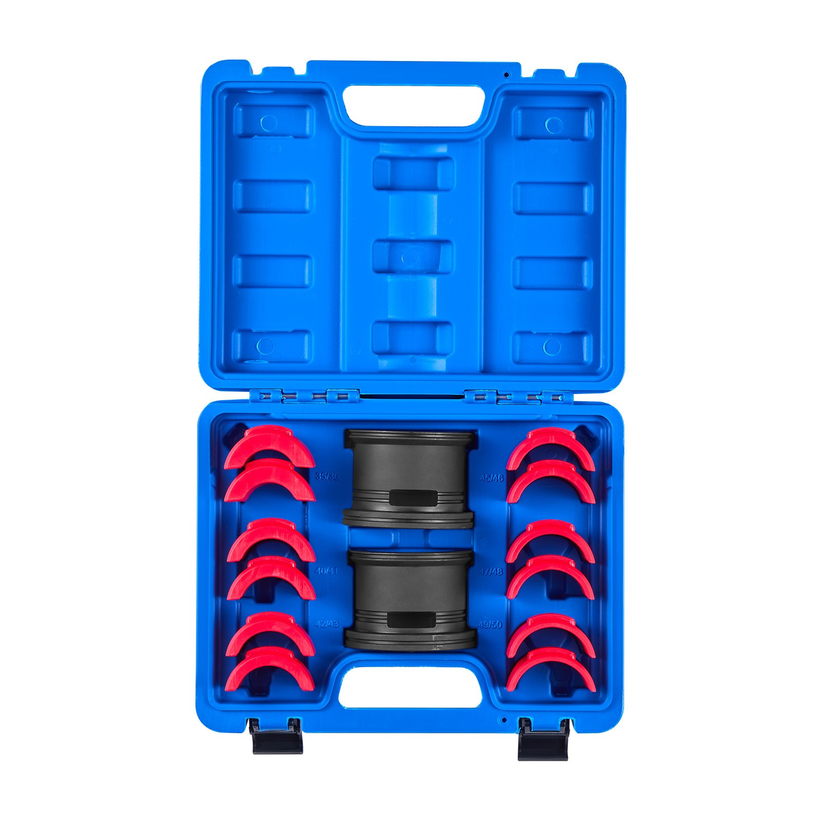 Bearing Press Kit, 14 Pcs, Bearing Race and Seal Driver Set with Bushings and Adapters, Bushing Driver Tool Set, Heavy Duty Carbon Steel Seal Removal Installation Tool Kit with Storage Case - Image 1