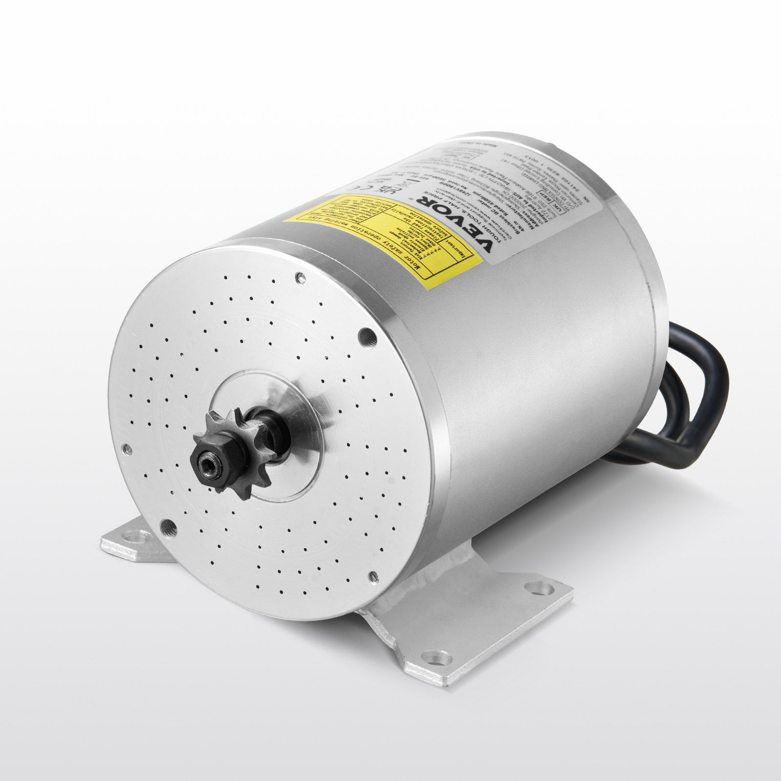 1800W Electric Brushless DC Motor Kit - 48V 4500rpm Motor with Upgraded Speed Controller and Throttle Grip Kit for Go Karts E-Bike Motorcycle Scooter DIY - Image 8
