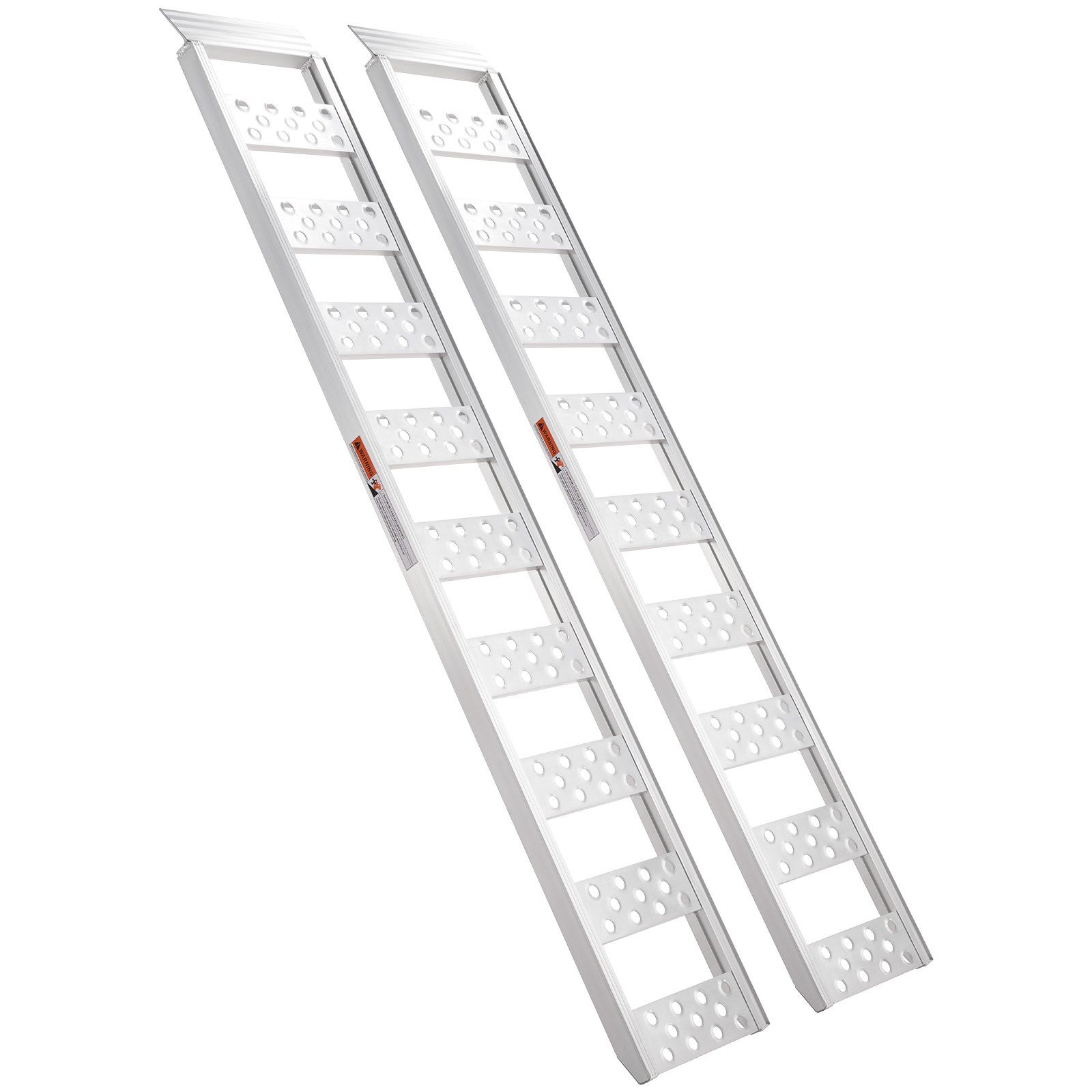 Aluminum Ramps, 1250lbs, Straight Ramp with Treads and Load Straps, Portable Loading Ramp for Motorcycles, ATVs, Trucks, Lawn Mower, Dirt Bike, Garden Tractor, 78