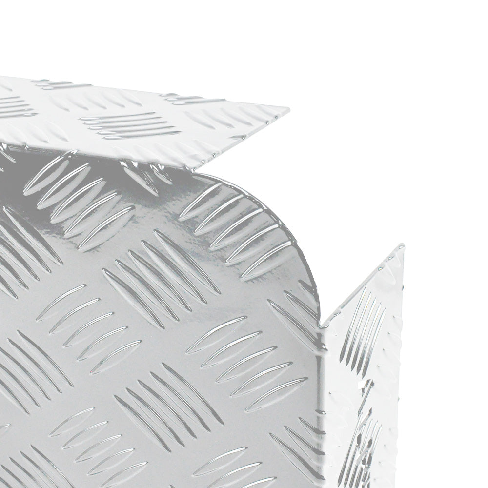 Alpen Outdoor Base Mount 2mm Thickness Aluminium Diesel Heater Fuel Tank Cover Left/Right for 10L 15L Fuel Tank Silver - Image 7
