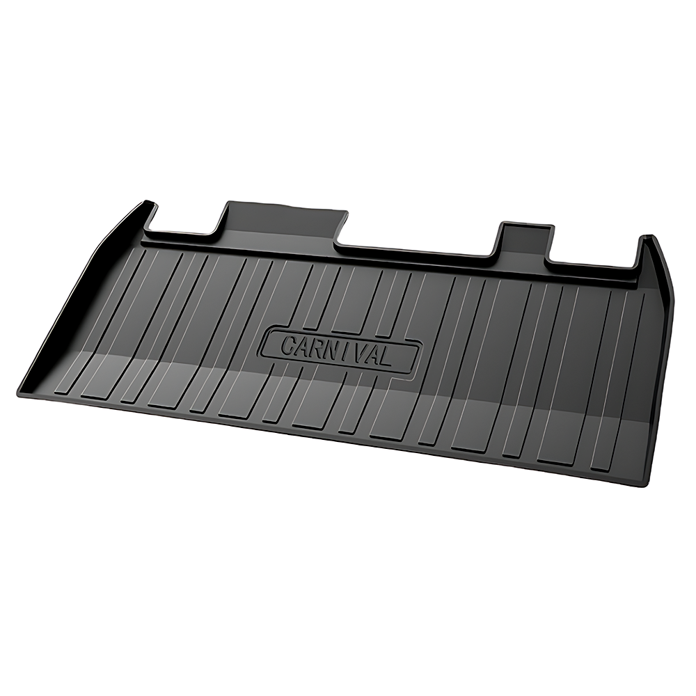 Cargo Mat Kia Carnival 2021-2023 Boot Liner Frunk Mat TPE Cargo Liner All Weather TPE Mat Accessories Rear Trunk Mat Water Proof - Image 1