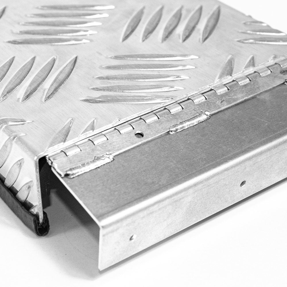 Truma Cowl Cover Silver Universal Aluminum Checker Plate External Flue Vent Spraying Console Replacement Part Fits Truma Water Heater 27x15x4cm - Image 5