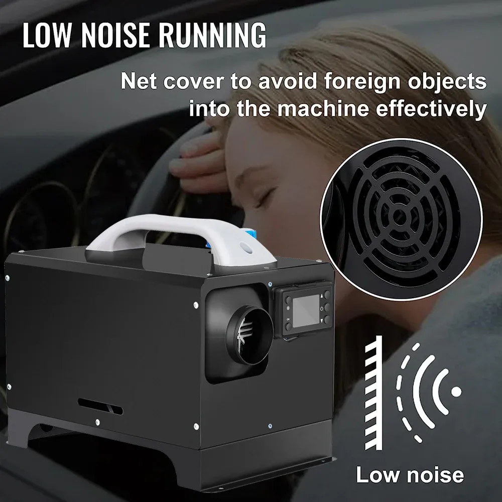 Diesel Air Heater 12V 8KW Tank Portable Heater Thermostat With Remote Control and LCD Display for Car Truck Boat RV Campers Caravan Motorhome - Image 3