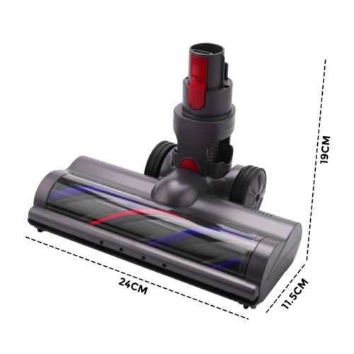 Alston Turbo Brush Roller Head Replacement for Dyson V7 V8 V10 V11 Y1W2 Cordless Vacuum Turbine Roller Brush Powerful Suction Soft Roller Gentle on Timber Floor - Image 8