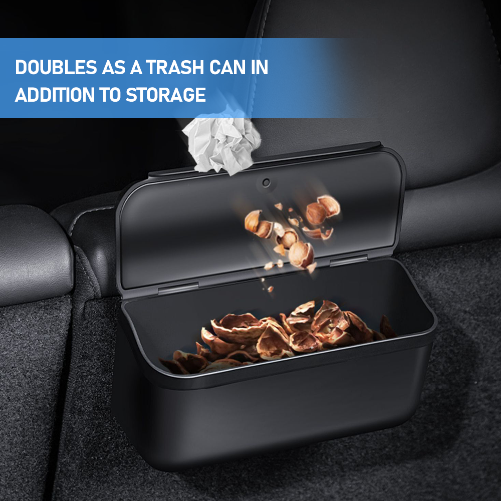 TPE Car Boot Organiser Australia | No-Sew Stitching Odourless Design | Reusable Velcro for Door/Center Console | Camping/Office Storage Box - Image 3