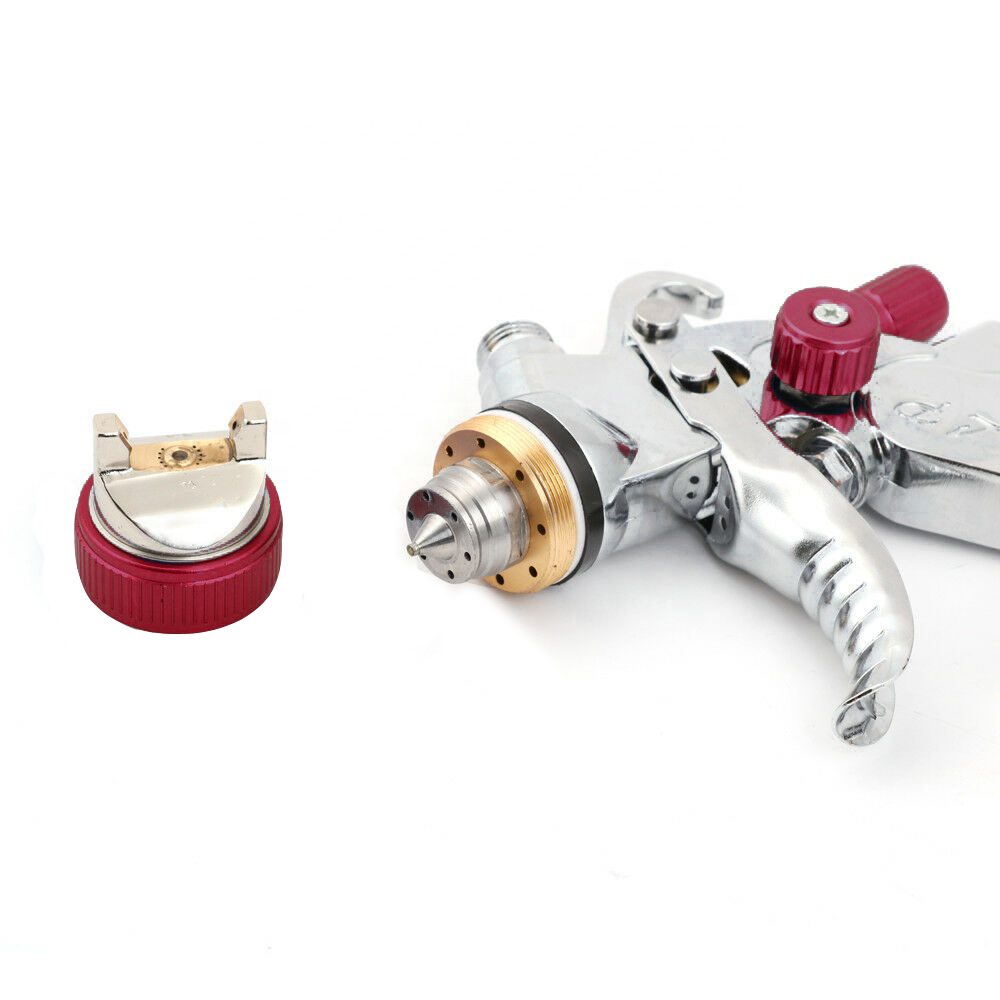 Air Spray Gun HVLP Kit Paint Gun Gravity Feed Air Spray Gun Airbrush Painting Tool 3 Nozzle 1.4mm 1.7mm 2mm With Tips for Wall Fencing Decking Painting - Image 6