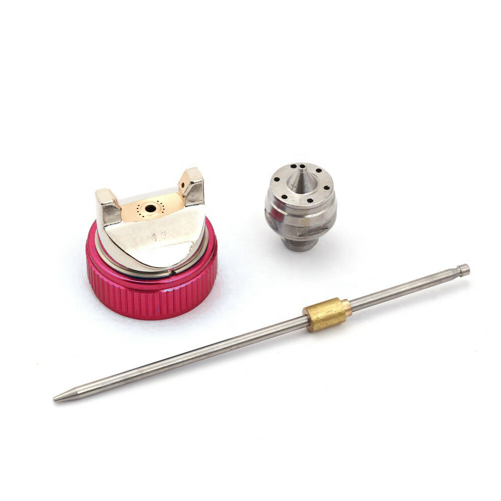 Air Spray Gun HVLP Kit Paint Gun Gravity Feed Air Spray Gun Airbrush Painting Tool 3 Nozzle 1.4mm 1.7mm 2mm With Tips for Wall Fencing Decking Painting - Image 7