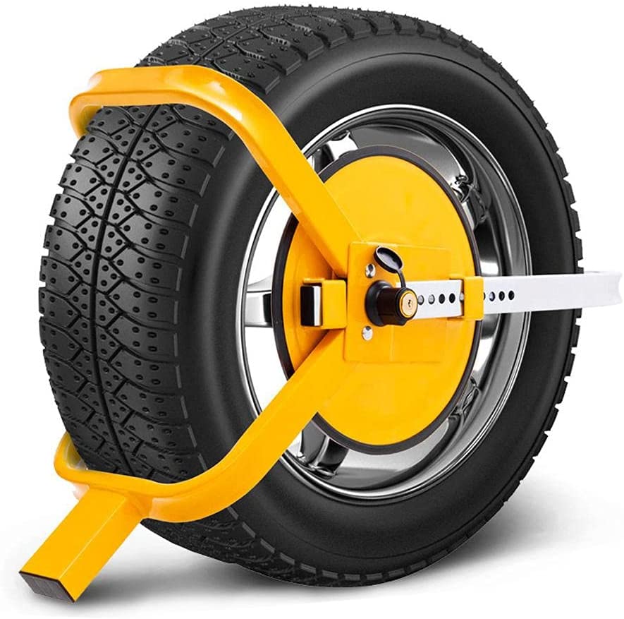 Wheel Clamp Defender Tyre Lock Adjustable for 13'' 14'' 15'' Truck SUV Trailer Caravan 195mm-230mm Heavy Duty with 2 Keys Anti Theft 1 Year Warranty - Image 1