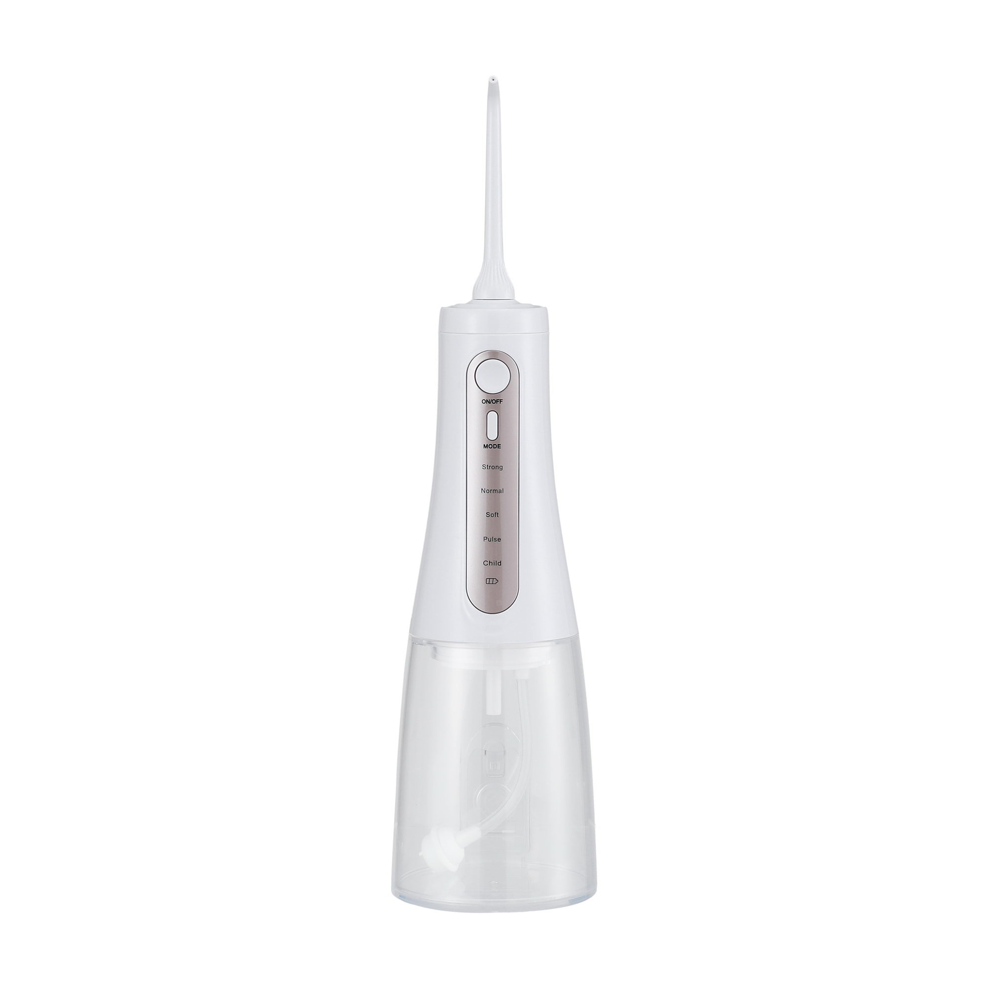 Devanti Cordless Water Flosser Dental Oral Irrigator White - Image 3