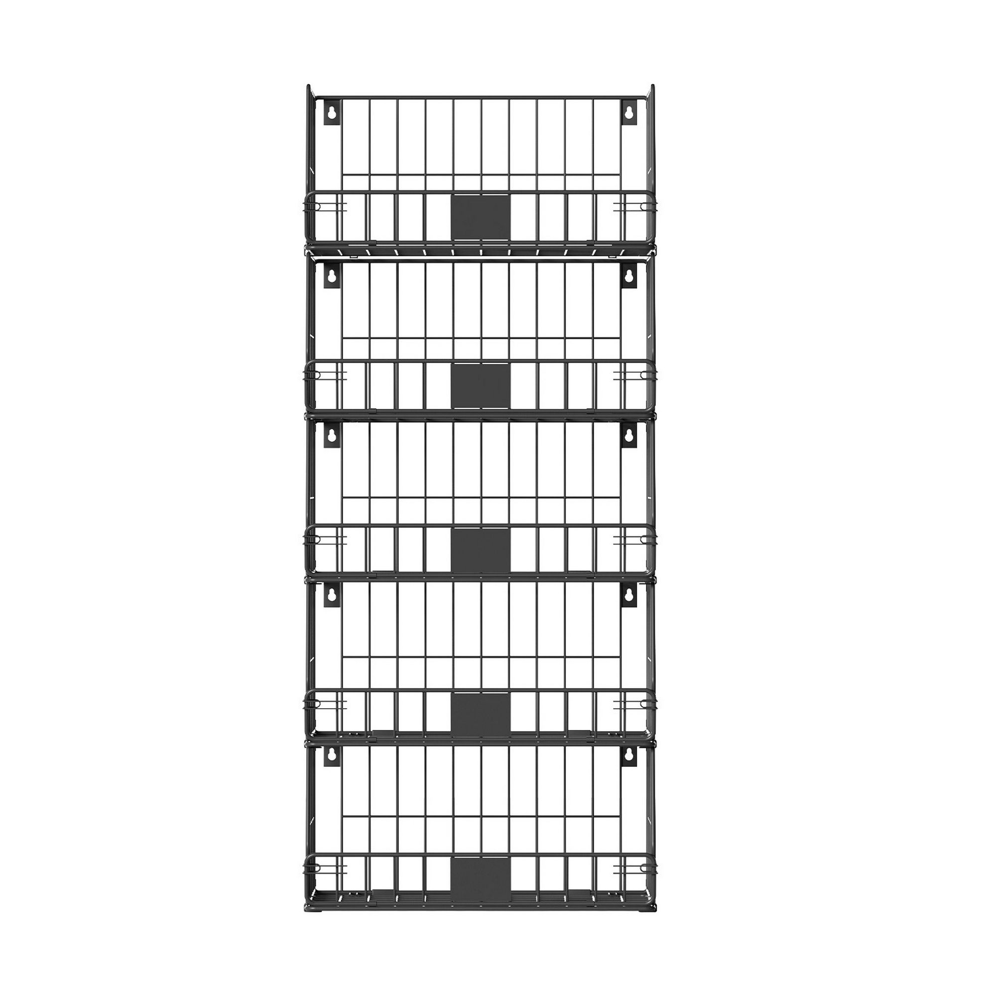 Artiss 5 Tier Stackable Closet Organizers and Storage Closet Hanging Storage Organizer Shelves - Image 3