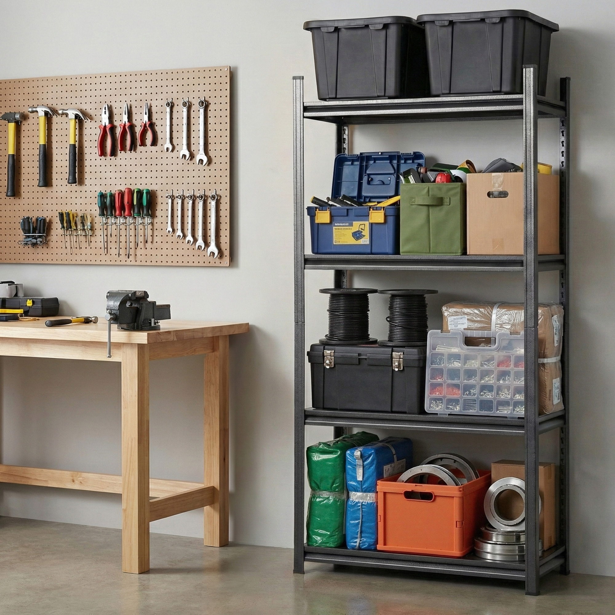 Giantz Garage Shelving 1.8X0.9m Warehouse Rack Storage Shelves Workshop Racks Steel - Image 1