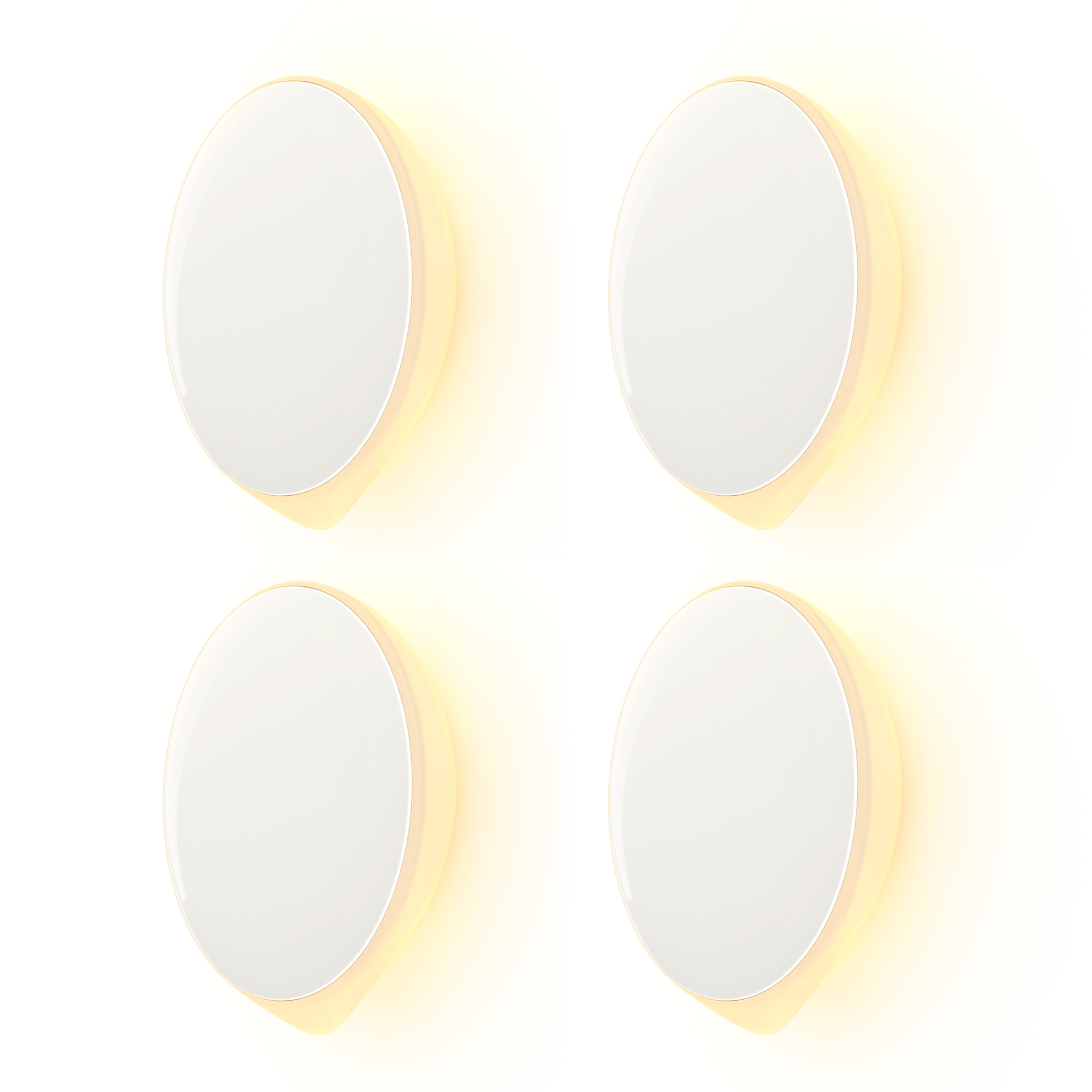 AIPOWER Motion Sensor Night Light USB-C Rechargeable Closet Light 4 Packs - Image 1