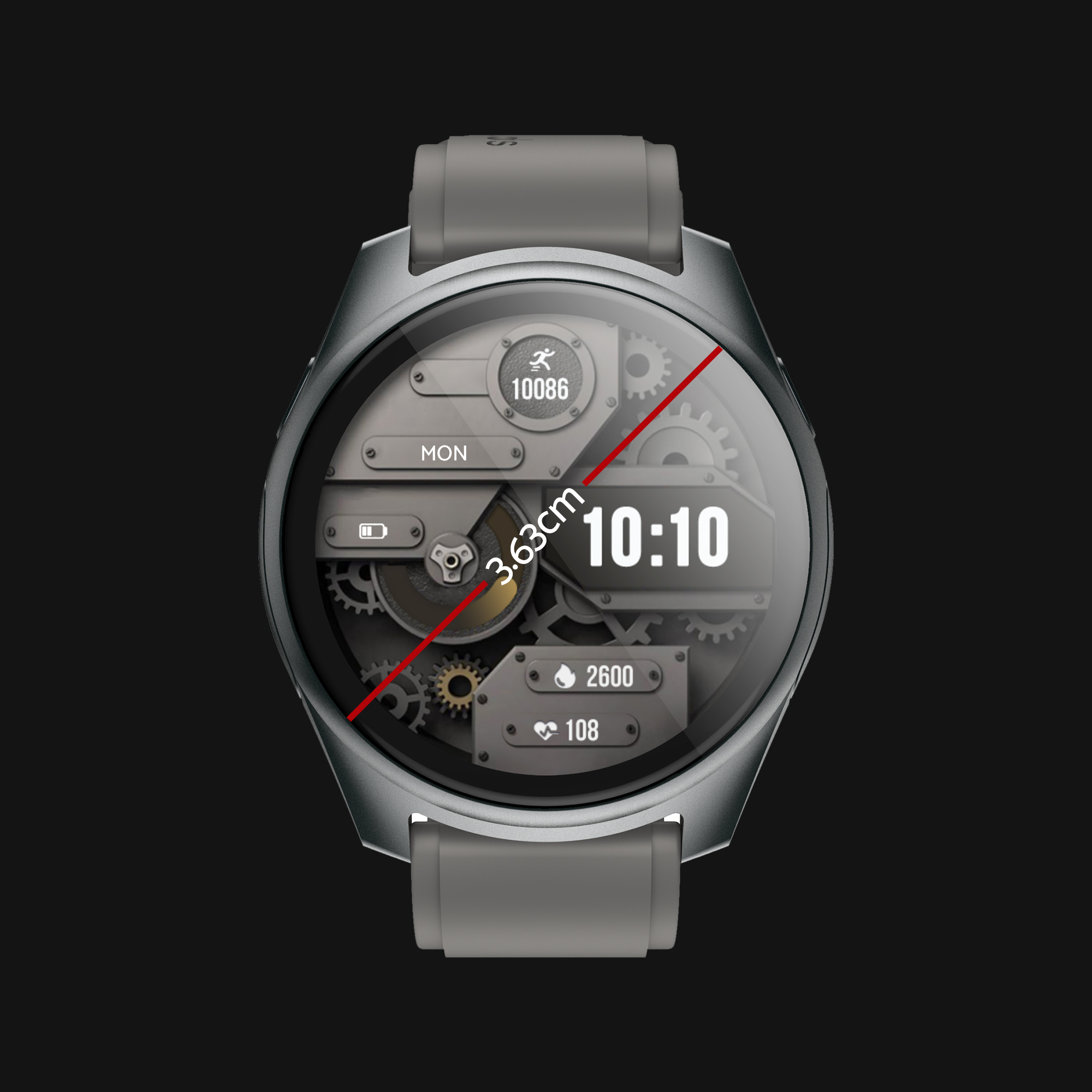 Aipower Smart Watch with Earbuds Pop-Up Headphones 4G Music Fitness Tracker W28 Pro - Image 2