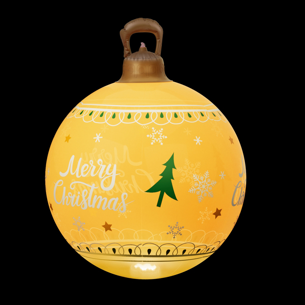 Jingle Jollys Christmas Inflatable Ball 60cm Led Illuminated Xmas Decoration - Image 1