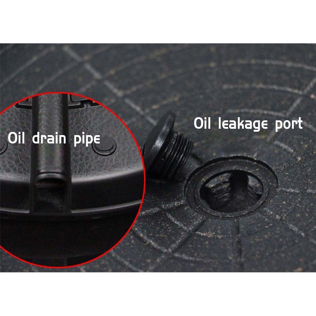 SOGA Portable Korean BBQ Butane Gas Stove Stone Grill Plate Non Stick Coated Round - Image 4