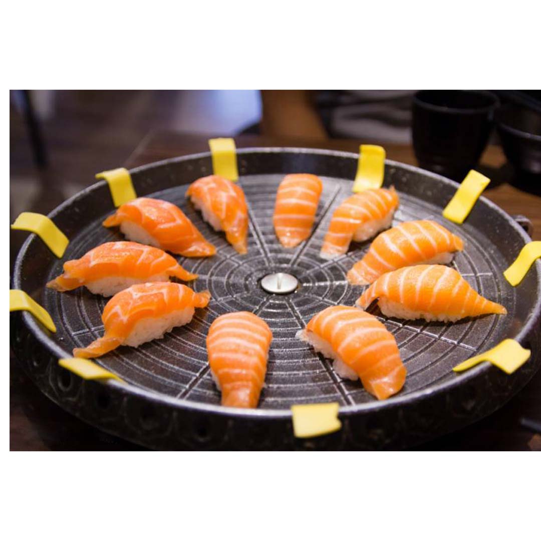 SOGA Portable Korean BBQ Butane Gas Stove Stone Grill Plate Non Stick Coated Round - Image 8